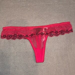 Victoria’s Secret Sexy Little Things Hot Pink Thong Panties New M VS Panty